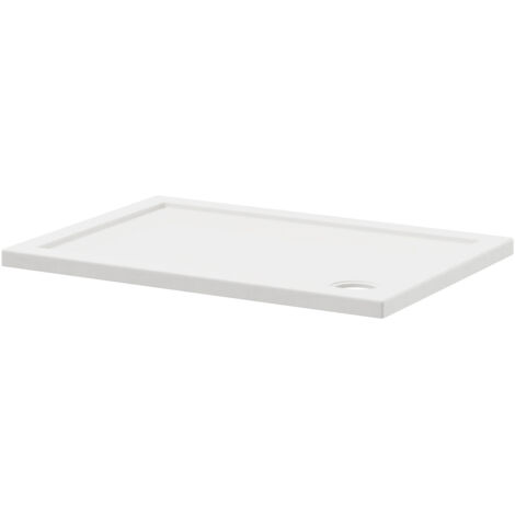 Pearlstone Slip Resistant 1000mm x 700mm x 40mm Rectangular Shower Tray