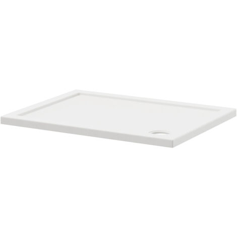 Pearlstone Slip Resistant 1000mm x 760mm x 40mm Rectangular Shower Tray