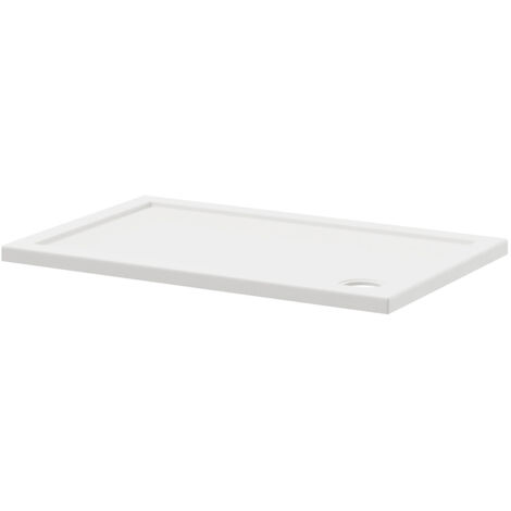 Pearlstone Slip Resistant 1100mm x 700mm x 40mm Rectangular Shower Tray