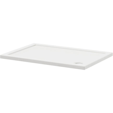 Pearlstone Slip Resistant 1100mm x 760mm x 40mm Rectangular Shower Tray