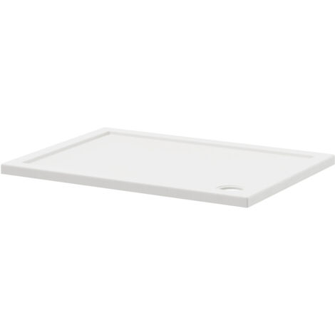 Pearlstone Slip Resistant 1100mm x 800mm x 40mm Rectangular Shower Tray