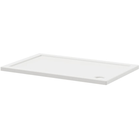 Pearlstone Slip Resistant 1200mm x 760mm x 40mm Rectangular Shower Tray