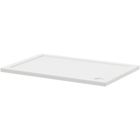 Pearlstone Slip Resistant 1200mm x 800mm x 40mm Rectangular Shower Tray