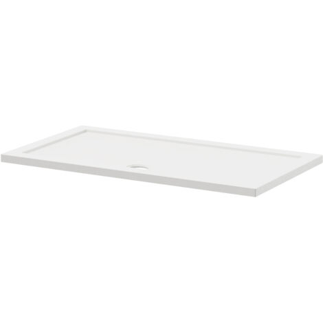 Pearlstone Slip Resistant 1400mm x 760mm x 40mm Rectangular Shower Tray