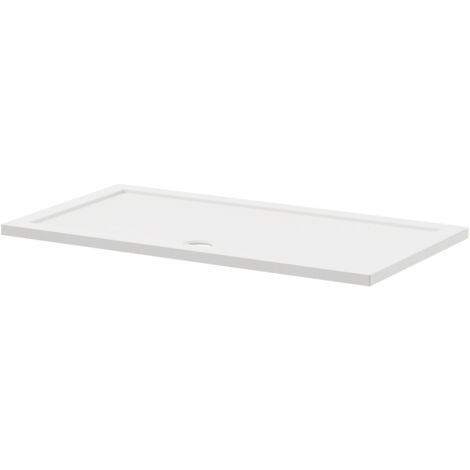 Pearlstone Slip Resistant 1500mm x 800mm x 40mm Rectangular Shower Tray