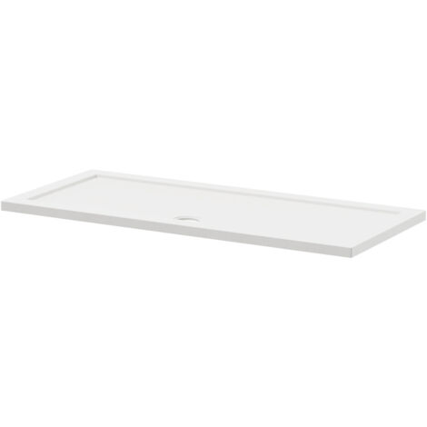 Pearlstone Slip Resistant 1600mm x 700mm x 40mm Rectangular Shower Tray