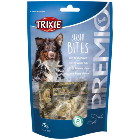 Peau d'ablette poisson blanc 75 g pour chien - Trixie