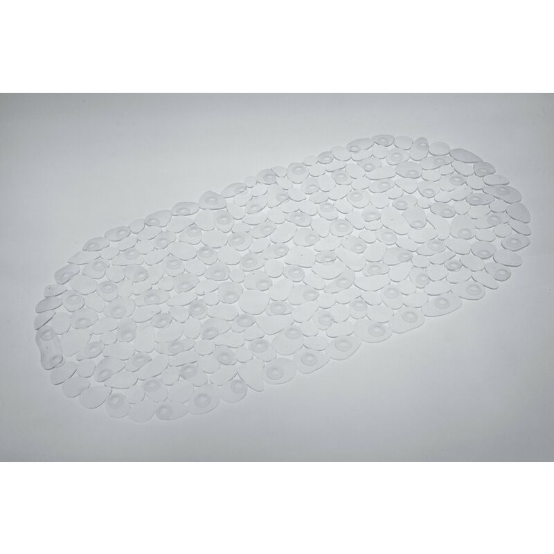 Pebble Pvc Bath Mat Clear 360mm X 690mm Bm6936cl