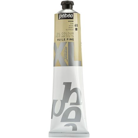 PEBEO Fine Studio XL Colore ad Olio per Pittura, Beige (Avorio Bianco), 200 ml