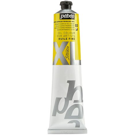 PEBEO Fine Studio XL Colore ad Olio per Pittura, Giallo (Cadmio Imitazione Primaria), 200 ml