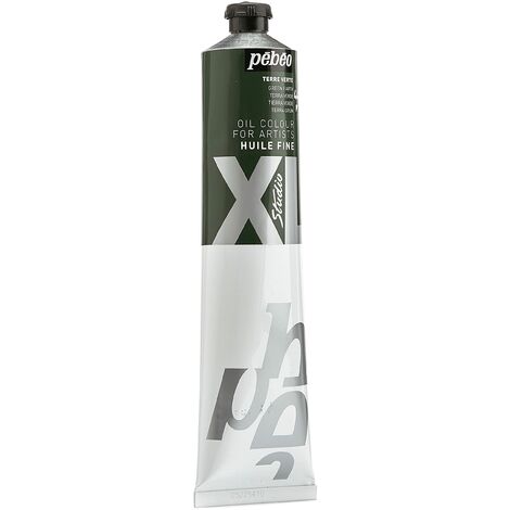 PEBEO Fine Studio XL Colore ad Olio per Pittura, Verde (Terra), 200 ml