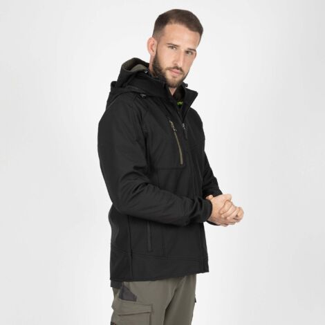 PECCO BLOUSON DE TRAVAIL EN SOFTSHELL 1063 Noir S