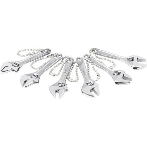Pecera con llaveros tipo llave ajustable