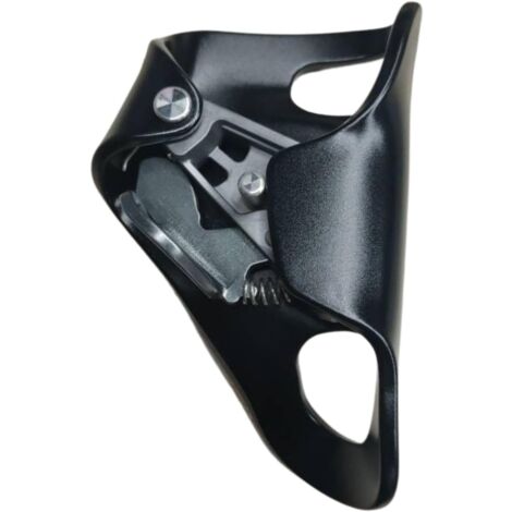 Pecho Ascender - Escalada Croll Pecho Ascender Rappel Engranaje Equipo Abrazadera de Cuerda por Cuerda 8-13mm (Color : Black)