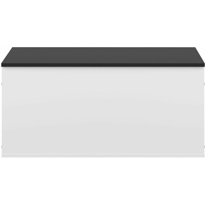 

Pecho de banco KNIGHT blanco y negro, 89 x 39.2 x 43.2 - blanco y negro