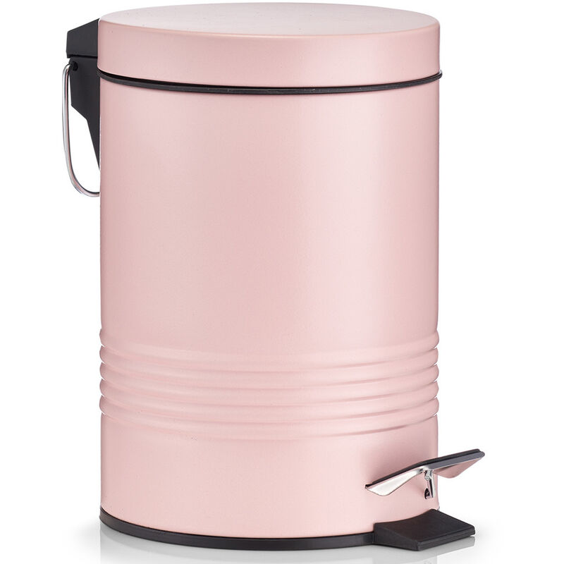 Pedal Bin, 3 ltr., metal, grey