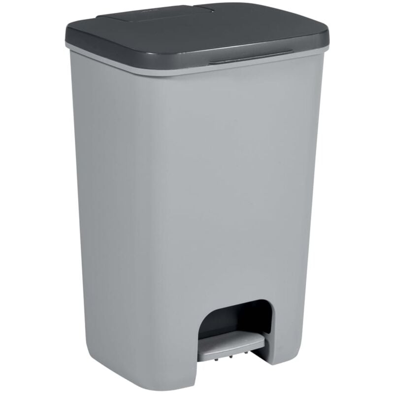 Pedal Bin Essentials 40L Light Grey Curver