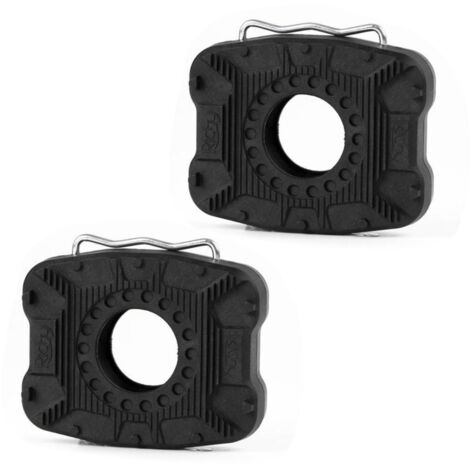 Pedaladapter für Rennräder, verwandeln Ihre Klickpedale in Flatpedale, Paar Adapter.