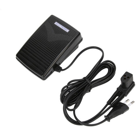 Pedale da 220 V con cavo di alimentazione per macchina da cucire Singer 974 (spina UE)