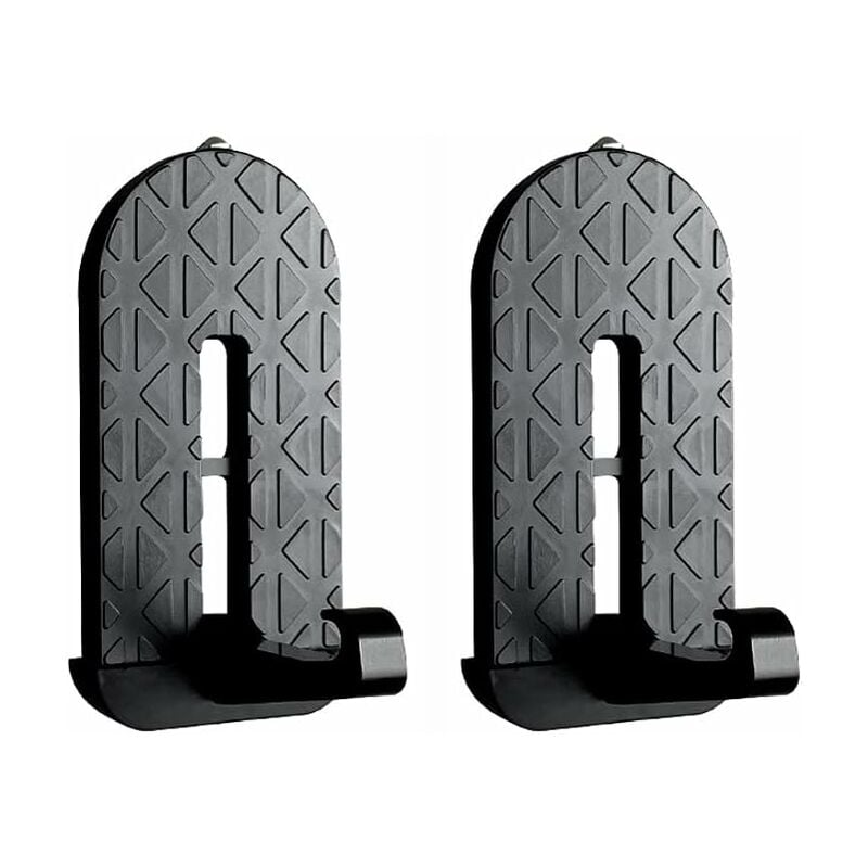 Ersandy - Pédale D'assistance Voiture, 2 Pièces Marchepied Pliable pour Porte de Voiture,Fabriqué en Alliage D'aluminium, Utilisé pour Nettoyer le