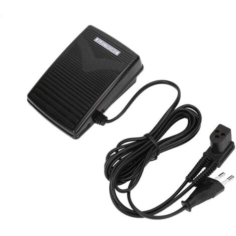 AUTRES Pédale de Commande au Pied de la Machine à Coudre-pédale de Commande au Pied avec Cordon d'alimentation adapté à la Machine à Coudre Singer 974