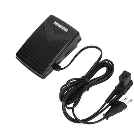 Pédale de Commande au Pied de la Machine à Coudre-pédale de Commande au Pied avec Cordon d'alimentation adapté à la Machine à Coudre Singer 974