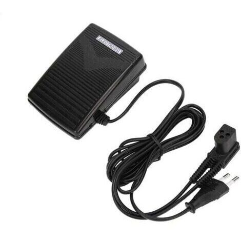 Pédale de Commande au Pied de la Machine à Coudre-pédale de Commande au Pied avec Cordon d'alimentation adapté à la Machine à Coudre Singer 974