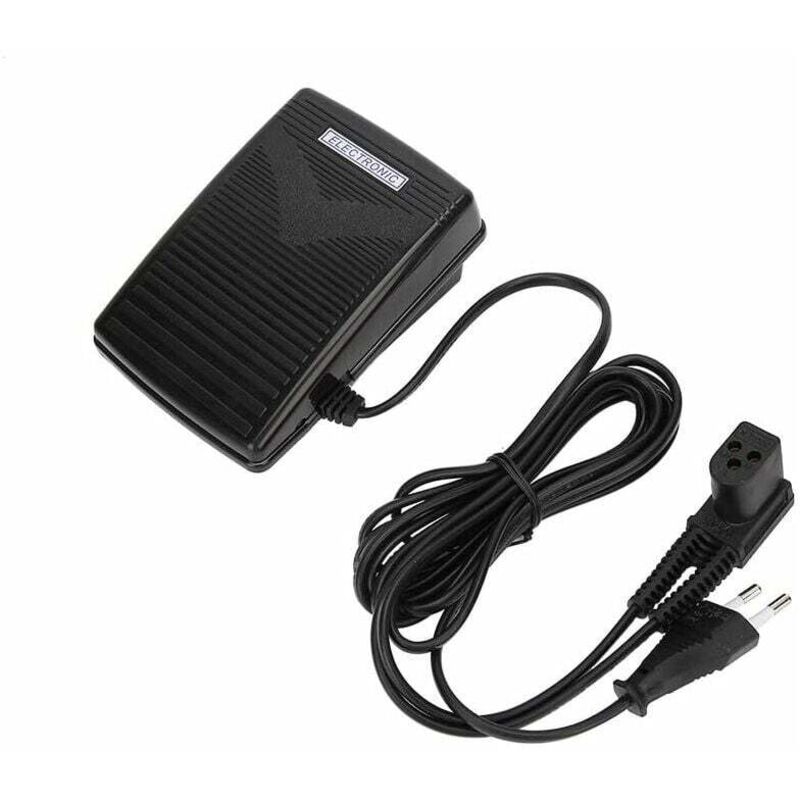 Pédale de Commande au Pied de la Machine à Coudre-pédale de Commande au Pied avec Cordon d'alimentation adapté à la Machine à Coudre Singer 974 Trimec