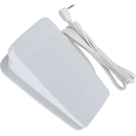 Pédale de commande au pied pour machine à coudre, pédale multifonctionnelle étanche à un trou et cordon d\'alimentation pour