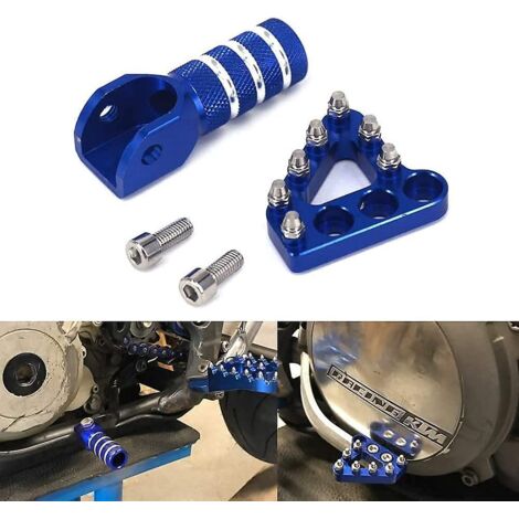 Pédale de frein arrière CNC bleue pour 125-530 SX EXC XCF XC XCW SXF SMR