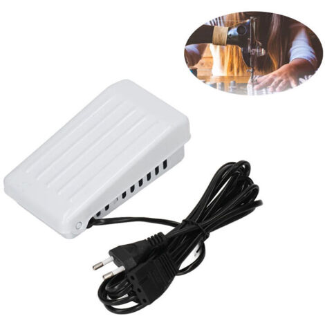 Pédale de Machine Electrique à Couture Pédale Electronique 220V Avec Cordon Contrôleur Variable Universel de Vitesse Pédale de Commande à la Maison Machine à Coudre (EU Prise)