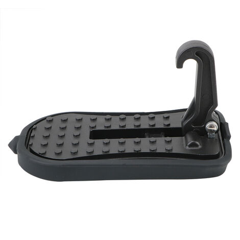 Pédale de marche universelle pour porte de camion, échelle de bagages, crochet, repose-pieds, marteau de sécurité, accessoires de voiture pour JEEP 4x4,Black