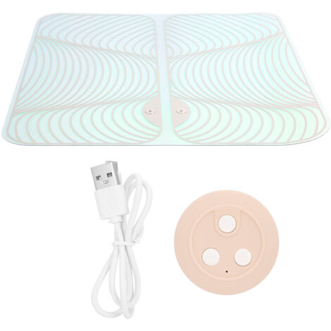 Pédale de Massage Électrique EMS Rechargeable à Commande par Bouton Intelligent