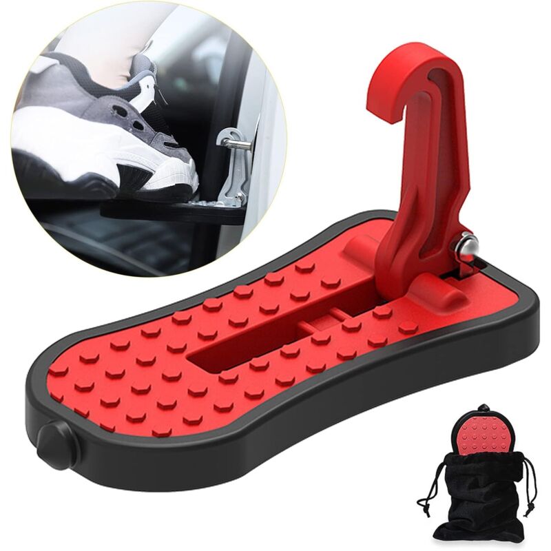 Pédale de Porte d'automobile, Pédale de Porte d'automobile Clou de Pied u Pédale de Pédale de Crochet de Loquet de Porte de Voiture, avec Pédale