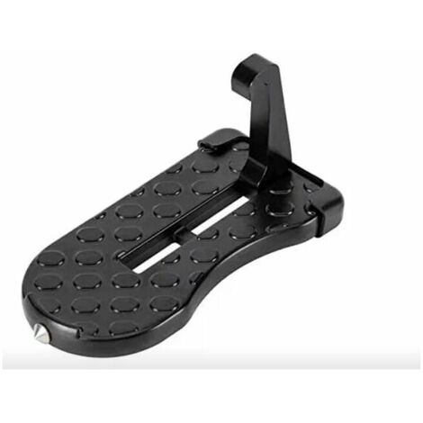 Pédale de Voiture Pliante Marchepied Universel, Pédale de Crochet de loquet de Porte de Porte de Voiture, Pédale Auxiliaire Avec Safety Hammer