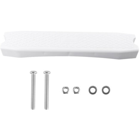 Pédale d'échelle antidérapante en plastique blanc, accessoire de remplacement pour spa de piscine à sources chaudes