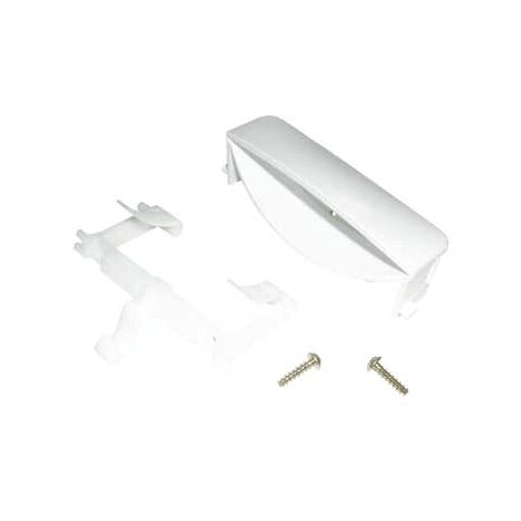 Pedale d'ouverture blanche de porte lave vaisselle Brandt 31X7850