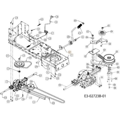 PÉDALE ORIGINALE EMAK C64704034CS