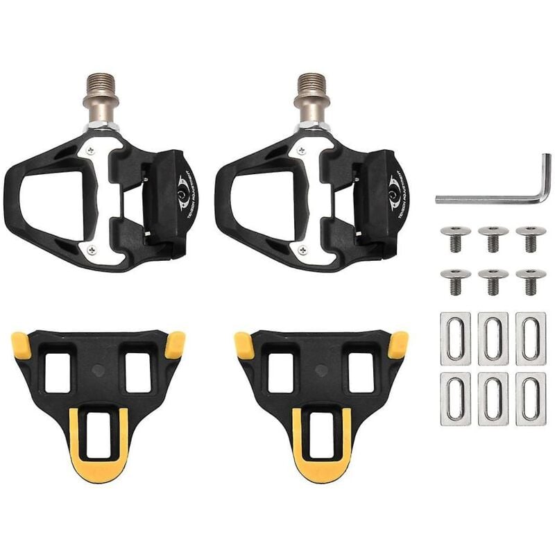 Pédales autobloquantes pour vélo de route spd sl Kit de pédales sans clip pour vélo de route