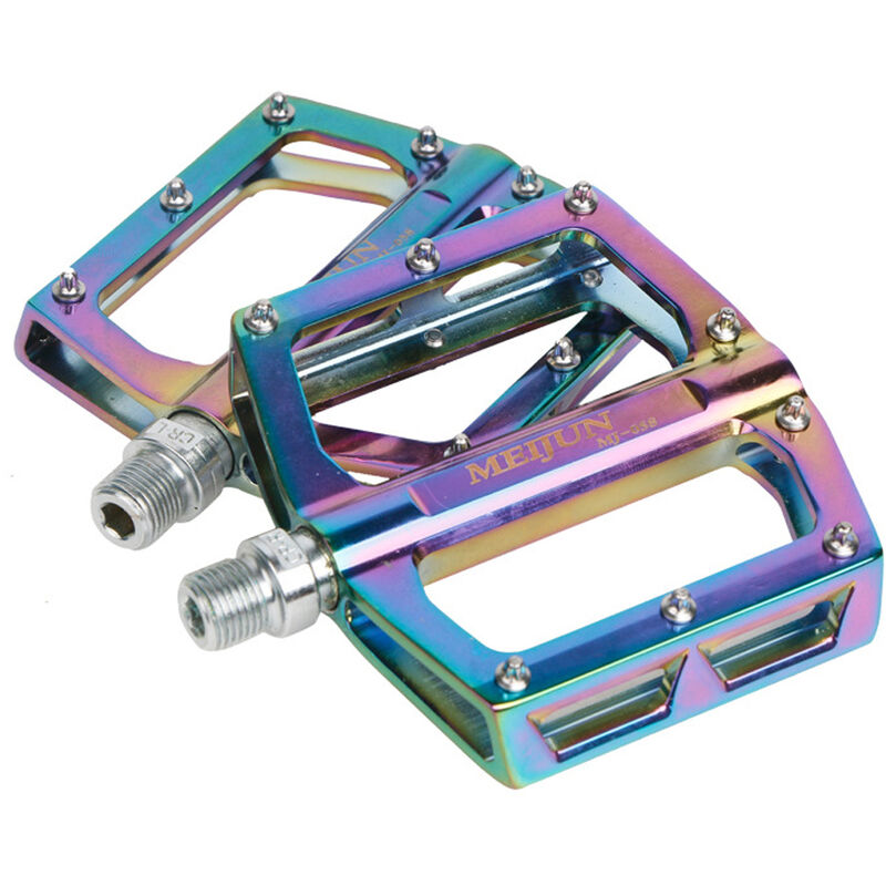 

Pedales de colores MTB Pedal de bicicleta ultraligero Pedales de ciclismo de carretera antideslizantes Pedales de aluminio para bicicleta de montana