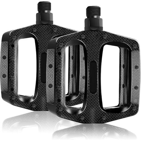 Pédales de VTT antidérapantes et résistantes avec large plateforme - Accessoires universels pour vélos 9/16