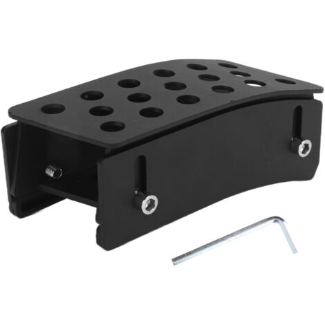 Pédales surélevées d'accélérateur, repose-pieds en fer noir, Modification de remplacement pour Wrangler JK 2007 – 2017