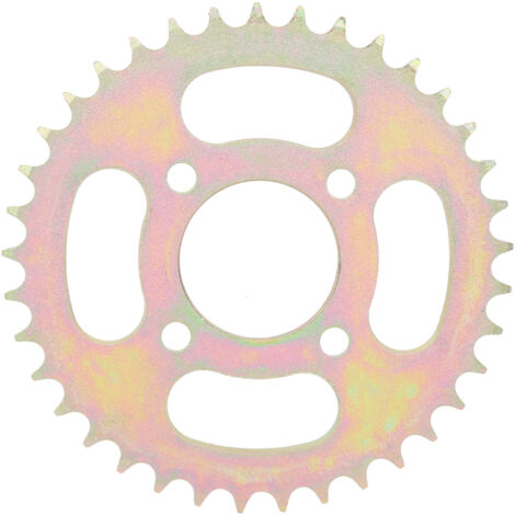 Pédalier en acier 37 dents, modèle 428, pour tricycle électrique et kart, remplacement 4 trous