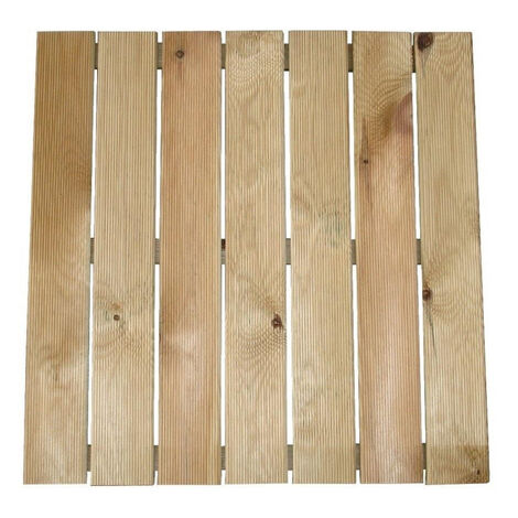 Pedana Per Doccia Esterna.Pedana Antiscivolo In Legno Di Pino Cm 50x50x3 2 H Ideale Per Doccia Da Esterno 50551