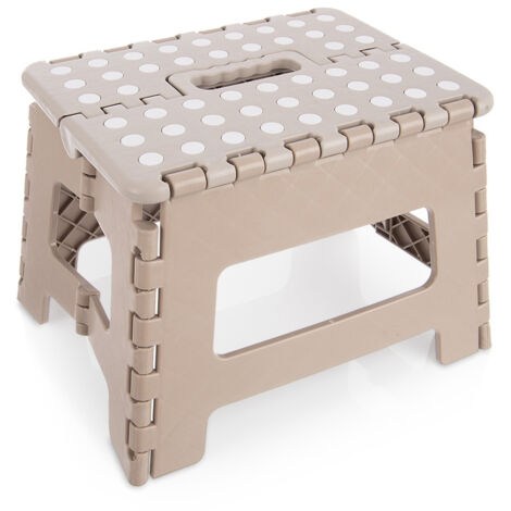 Pedana antiscivolo per scale per bambini, colore beige, portata massima 120 kg.