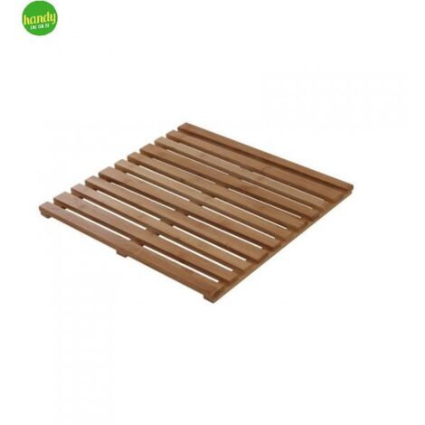 Pedana doccia Feridras bamboo 58x58cm