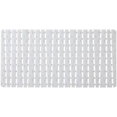 PEDANA DOCCIA GOMMA&PLASTICA CM.40X80 BIANCA
