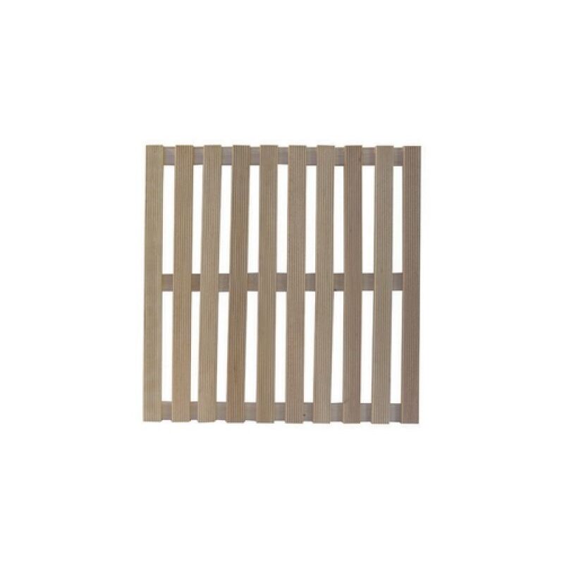 Pedana Doccia New Legno - Holz-Duschplateau 60x60 Cm, Mit Rutschfesten Füßen