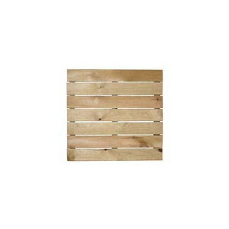 Pedana In Pino Impregnato - cm.50x50x3,2