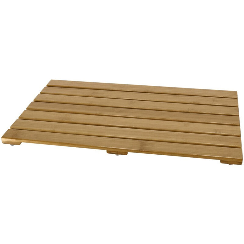 Pedana Doccia Antiscivolo In Legno Marino 60x60 Cm Supergrip - Made In Italy, Per Piatti Doccia 80x80